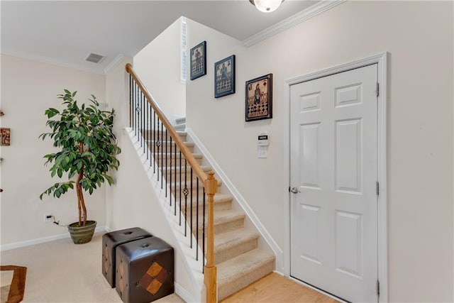 3733 Chattahoochee Summit Dr SE Unit 7, Atlanta, GA 30339 - staircase with ornamental molding