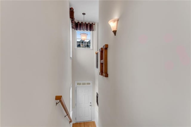 3733 Chattahoochee Summit Dr SE Unit 7, Atlanta, GA 30339 - staircase with wood finished floors