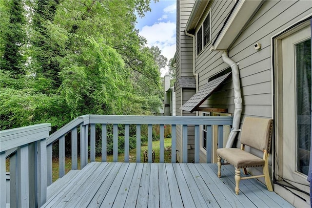 2121 Crescentview Dr, Lawrenceville, GA 30044 - view of deck