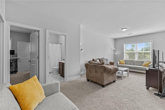 5116 Chastain Way, Gainesville, GA 30507 - carpeted living room featuring baseboards