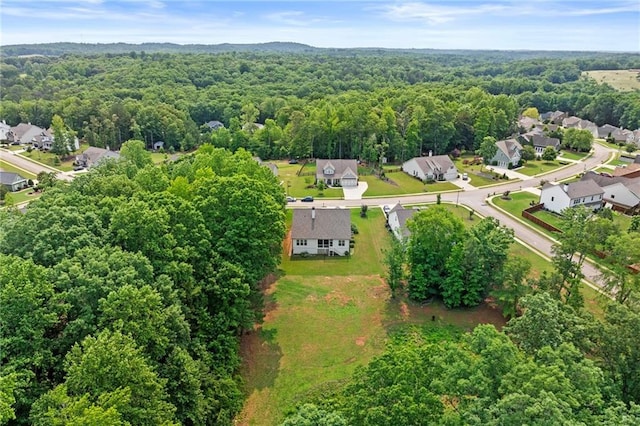 5116 Chastain Way, Gainesville, GA 30507 - aerial view of residential area with a heavily wooded area