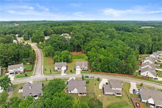 5116 Chastain Way, Gainesville, GA 30507 - aerial view of residential area featuring a forest