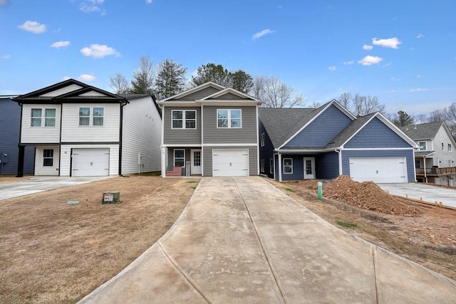 view of front of house with driveway