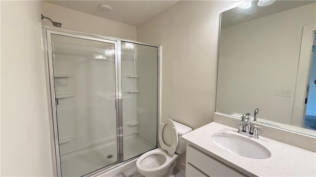 32 S Auburn Landing Pl, Auburn, GA 30011 - full bath featuring a shower stall, toilet, and vanity