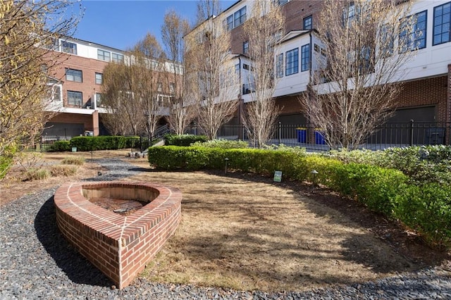 view of property's community