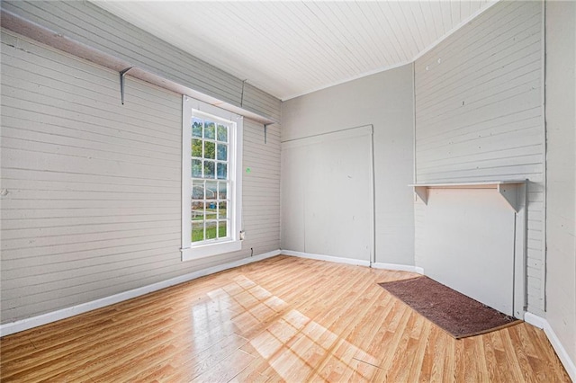 interior space featuring hardwood / wood-style floors