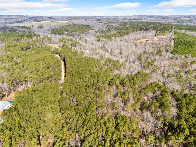 500 Nolan Rd, Carrollton, GA 30116 - aerial overview of property's location with a heavily wooded area