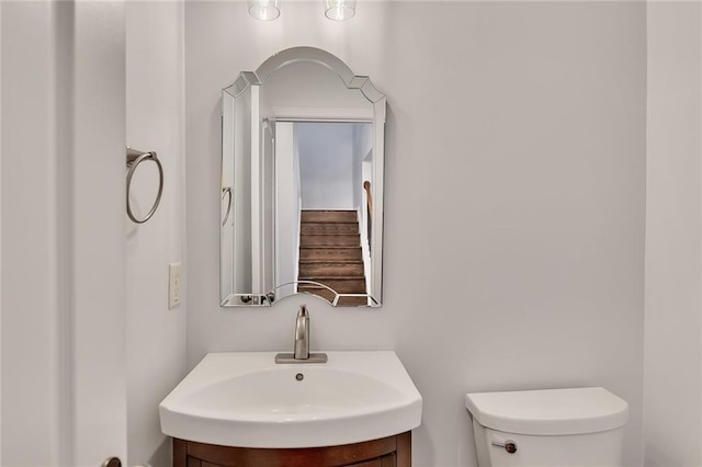 bathroom featuring sink and toilet