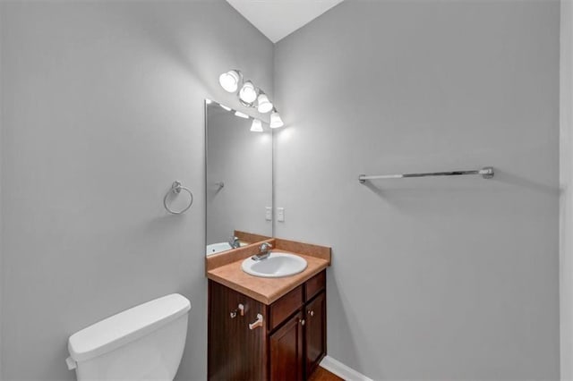 2165 Capella Cir S, Fulton, GA 30331 - half bathroom featuring toilet and vanity