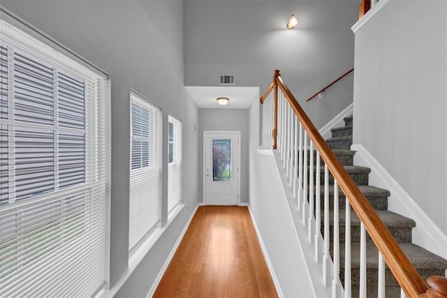 2165 Capella Cir S, Fulton, GA 30331 - entrance foyer featuring light wood-style floors and stairway