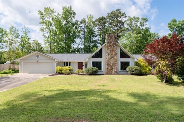297 Northgate Trce, Roswell, GA 30075 - view of front of property with a chimney, driveway, and an attached garage