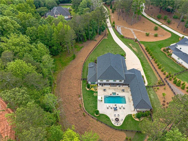 6301 New Bethany Rd, Buford, GA 30518 - bird's eye view of a pool