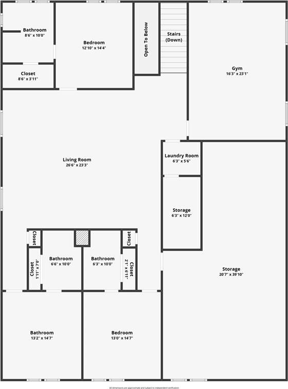 6301 New Bethany Rd, Buford, GA 30518 - property floor plan