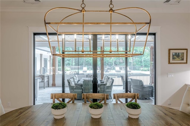 6301 New Bethany Rd, Buford, GA 30518 - dining space featuring healthy amount of natural light