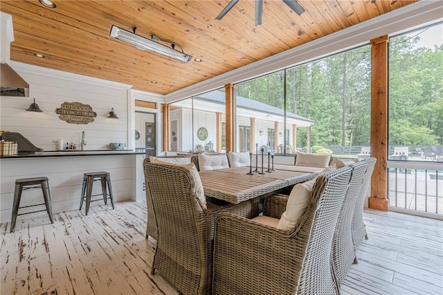 6301 New Bethany Rd, Buford, GA 30518 - view of sunroom