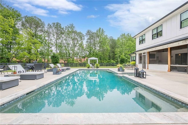6301 New Bethany Rd, Buford, GA 30518 - outdoor pool with a patio