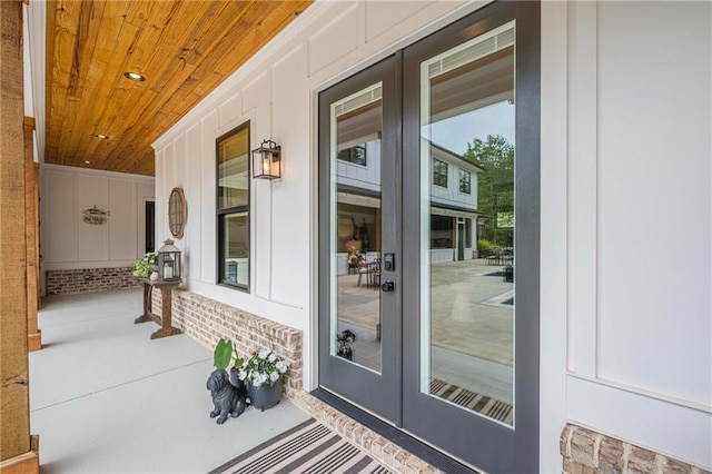 6301 New Bethany Rd, Buford, GA 30518 - entrance to property with french doors
