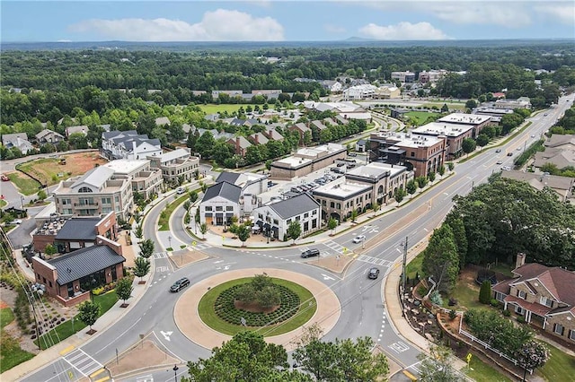 bird's eye view featuring a residential view