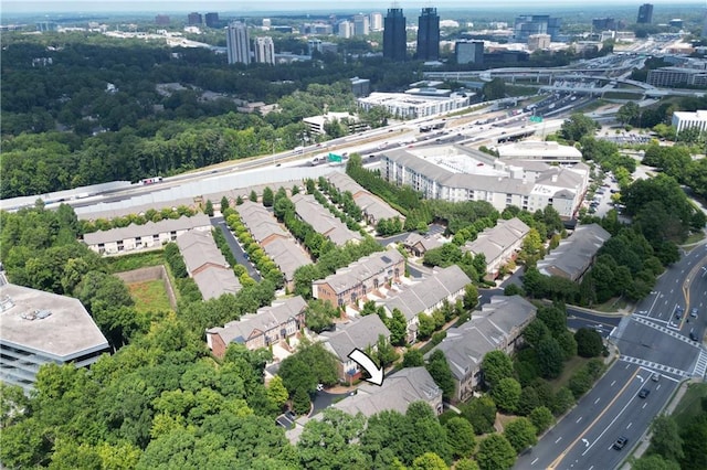 661 Lockton Pl, Sandy Springs, GA 30342 - bird's eye view of a highway