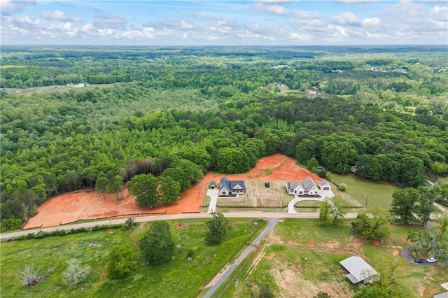 3601 Perry Smith Rd, Monroe, GA 30656 - drone / aerial view featuring a wooded view