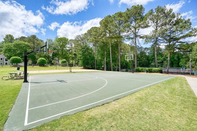 921 Laurel Crest Dr, Woodstock, GA 30189 - view of basketball court featuring community basketball court and view of scattered trees