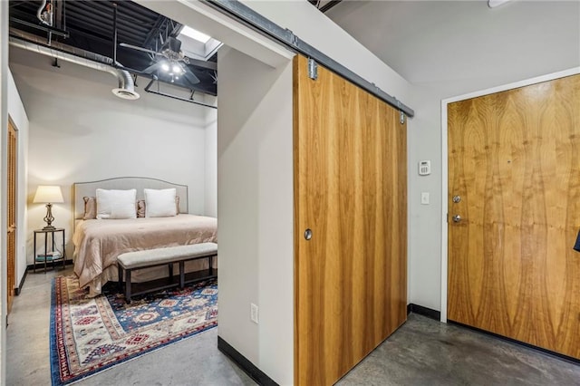 5200 Peachtree Rd Unit 3420, Atlanta, GA 30341 - bedroom featuring finished concrete flooring and a closet
