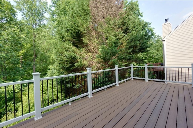 3260 Ridgefair Dr, Cumming, GA 30040 - view of wooden terrace