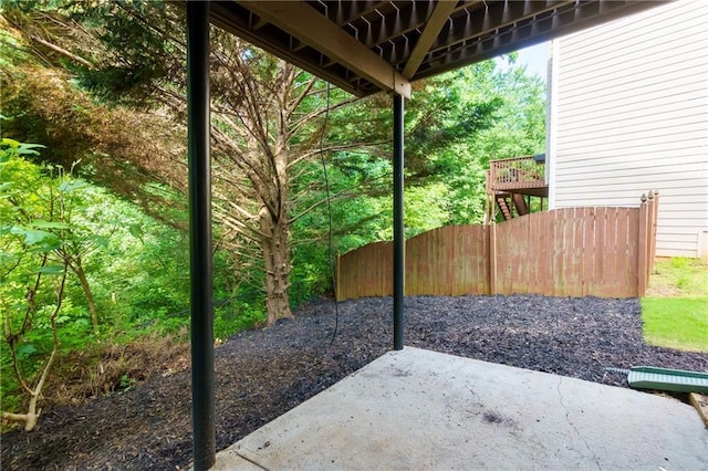 3260 Ridgefair Dr, Cumming, GA 30040 - view of patio / terrace
