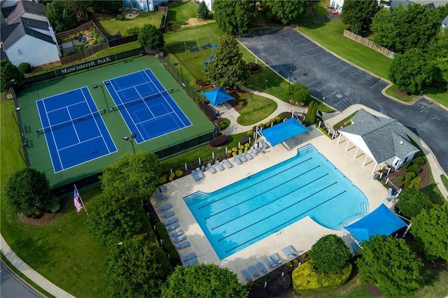 3260 Ridgefair Dr, Cumming, GA 30040 - view of property location with a pool area