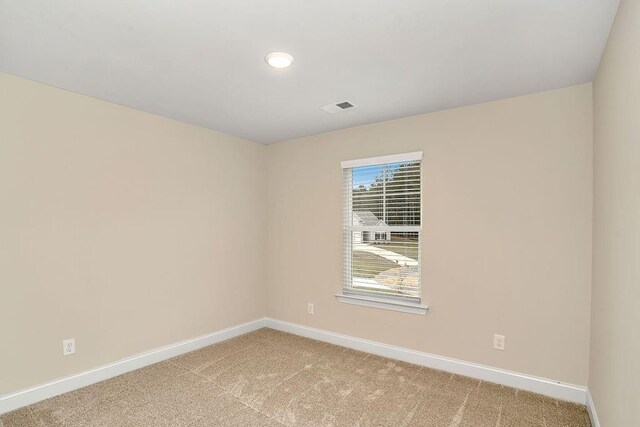 201 Cooper Dr, Mansfield, GA 30055 - empty room featuring baseboards, light colored carpet, and recessed lighting