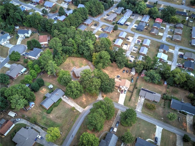 birds eye view of property featuring a residential view