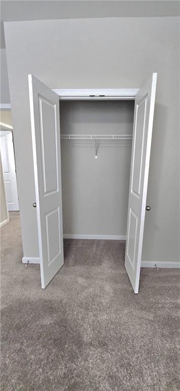 view of closet