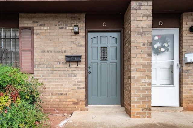 view of property entrance