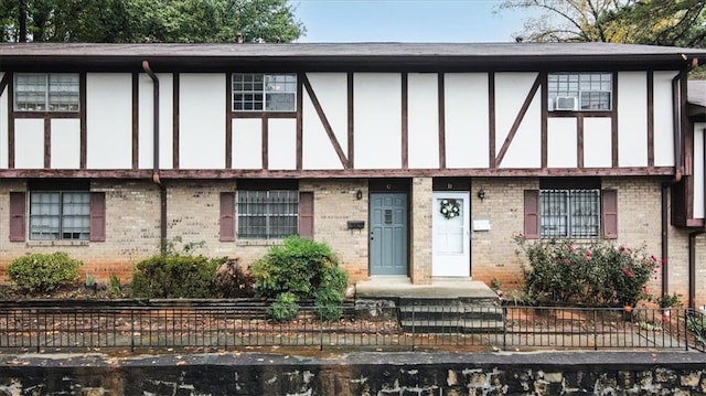 view of english style home