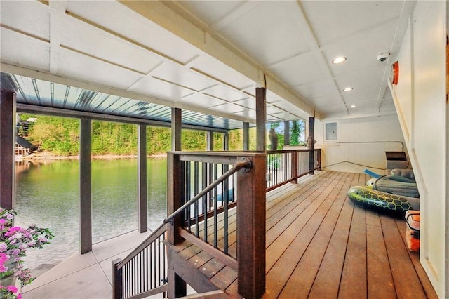 147 Lake Watch Pt, Cleveland, GA 30528 - dock featuring a water view
