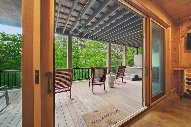 147 Lake Watch Pt, Cleveland, GA 30528 - view of deck