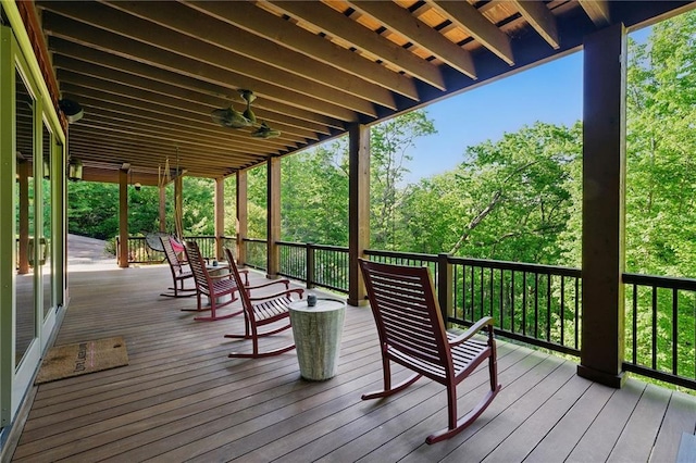 147 Lake Watch Pt, Cleveland, GA 30528 - view of deck