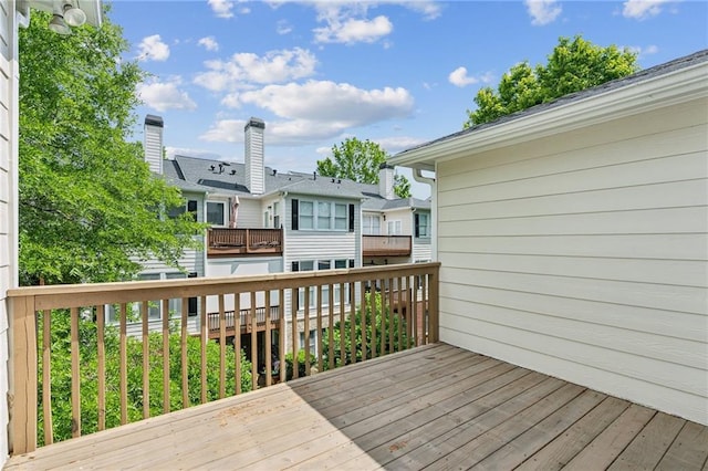 5882 Riverstone Cir Unit 15, Atlanta, GA 30339 - view of wooden terrace