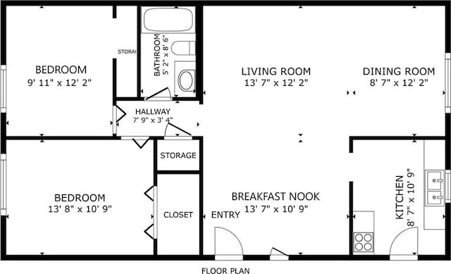 1111 Clairemont Ave Unit N3, Decatur, GA 30030 - room layout