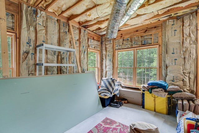 5359 Point S Dr, Gainesville, GA 30504 - miscellaneous room with concrete flooring
