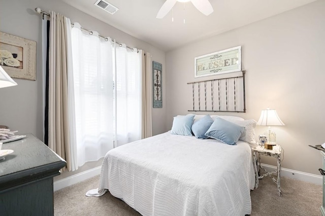 80 Azalea Xing, Dallas, GA 30132 - carpeted bedroom with baseboards and a ceiling fan