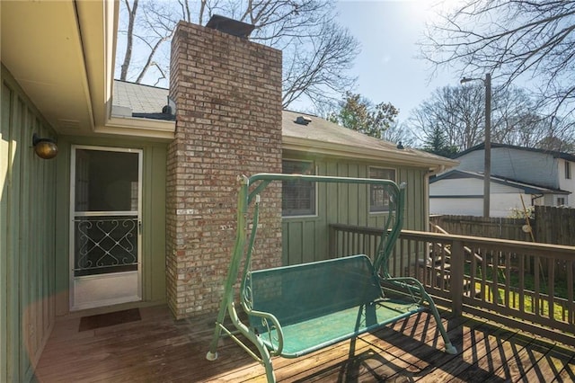 1312 La Mesa Dr, Lawrenceville, GA 30043 - deck with fence