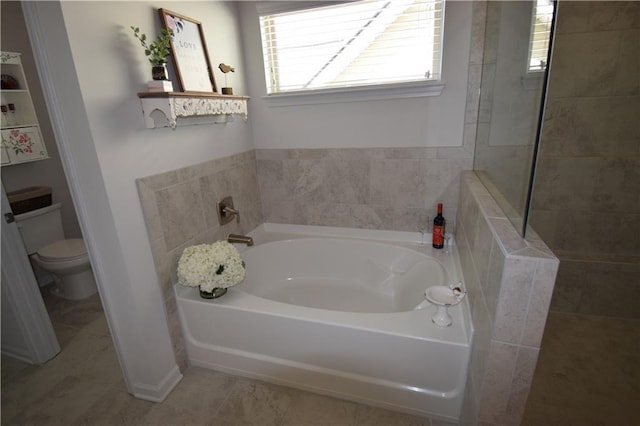 485 Broadmoor Dr, Braselton, GA 30517 - full bathroom with a bath and toilet