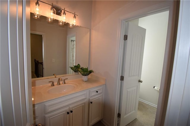485 Broadmoor Dr, Braselton, GA 30517 - bathroom with vanity and baseboards