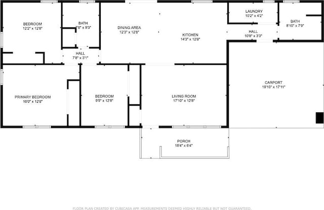 288 Valerie Cir, Hiram, GA 30141 - view of property floor plan