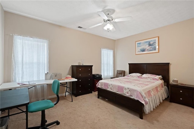 3734 Villa Springs Cir, Powder Springs, GA 30127 - bedroom featuring carpet flooring, multiple windows, and a desk