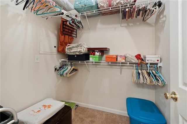 3734 Villa Springs Cir, Powder Springs, GA 30127 - spacious closet featuring carpet floors