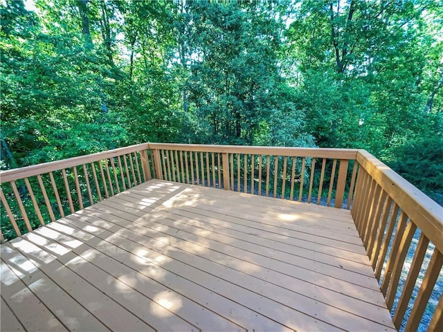 view of deck