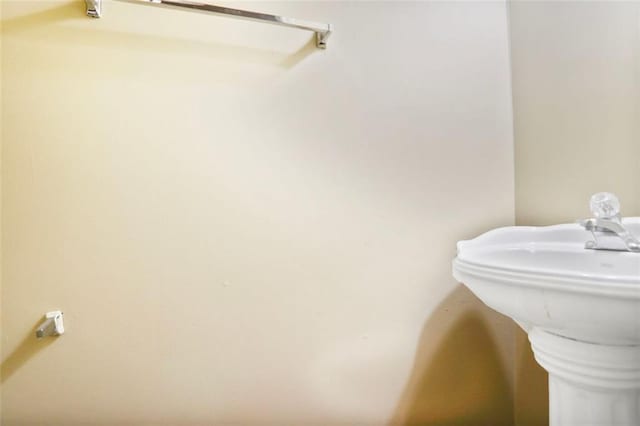 bathroom with a sink