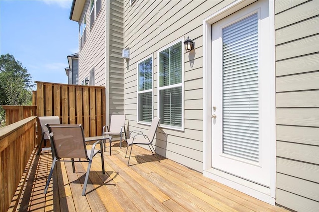 3313 Park Pointe Cir, Scottdale, GA 30079 - view of wooden terrace